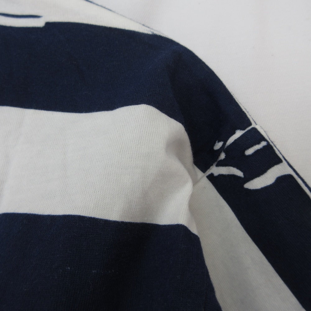 マルニ プリント切替ショートスリーブカットソー