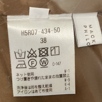 マッキントッシュフィロソフィー 千鳥格子ウールスラックス