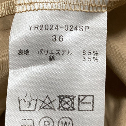 yori 比翼デザインフレアシャツワンピース
