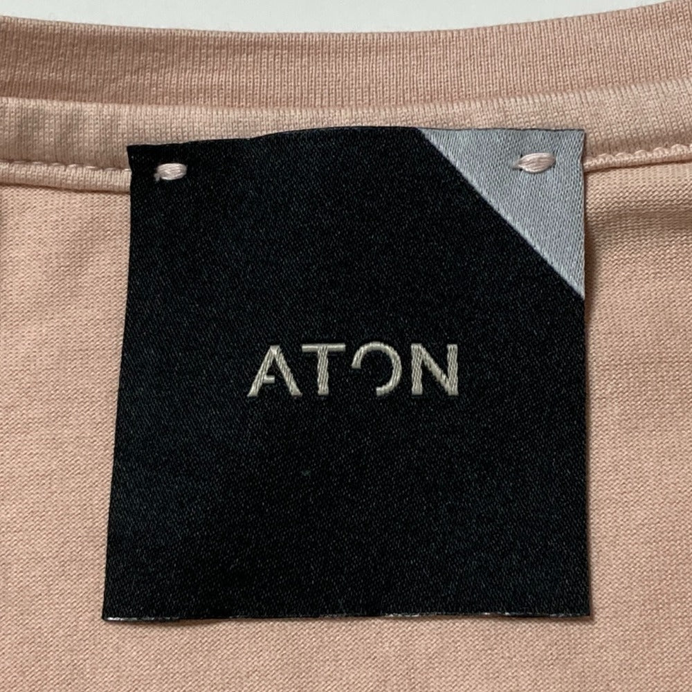 ATON クルーネックロングスリーブカットソー