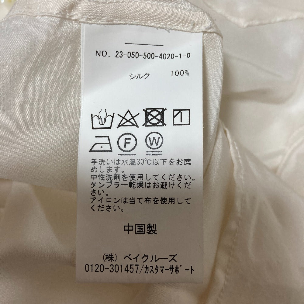 ミューズドゥドゥーズィエムクラス シルクシャツ