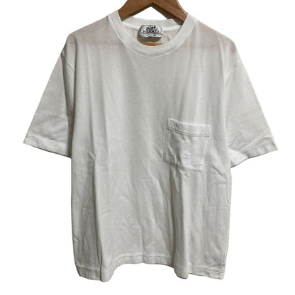 エルメス 鹿の子 刺繍Tシャツ Lサイズ