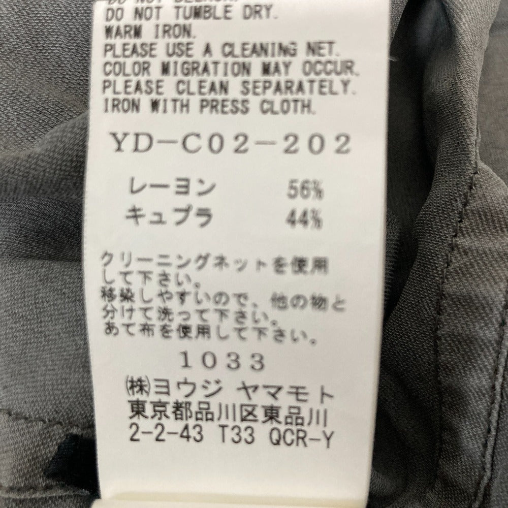 Y's yohji yamamoto フード付きジップコート