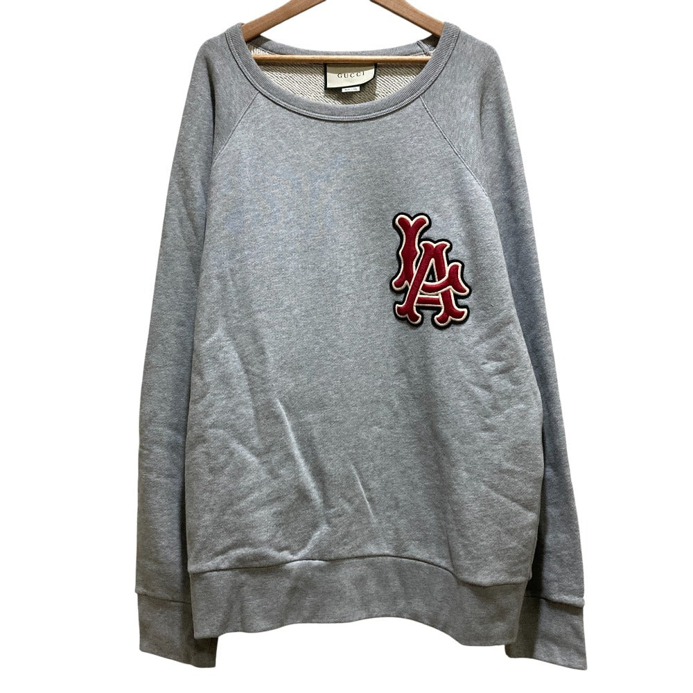 グッチ MLB ロサンゼルス・エンゼルス コラボ コットン スウェットシャツ