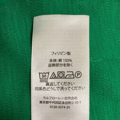 ポロバイラルフローレン チェック長袖ヘンリーネックカットソー