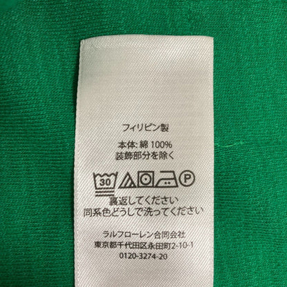 ポロバイラルフローレン チェック長袖ヘンリーネックカットソー