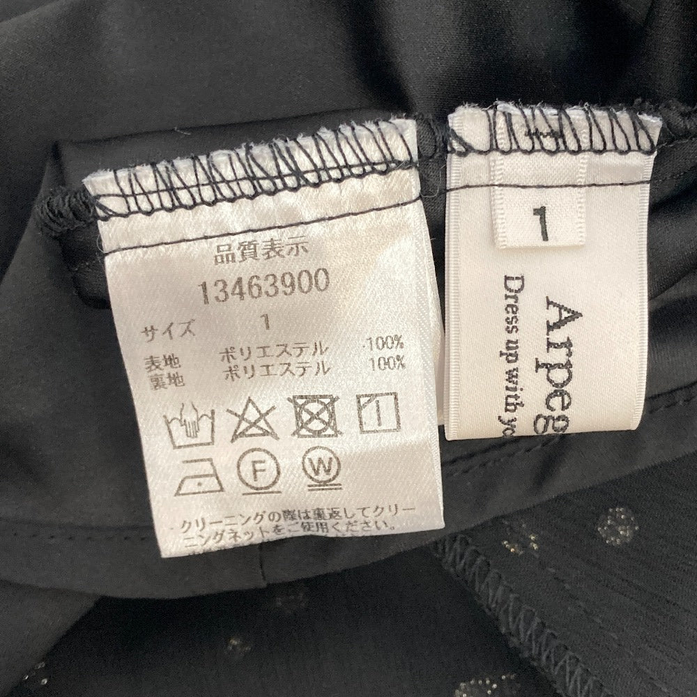 アルページュストーリー ドットジャガードワンピース