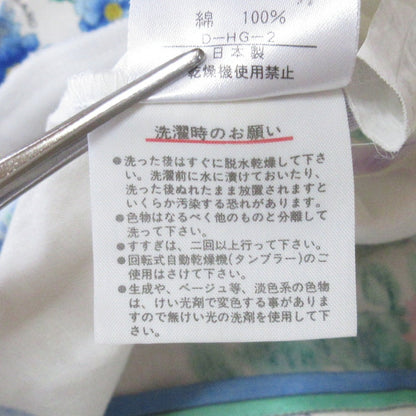 レオナール フラワープリントコットン半袖カットソー