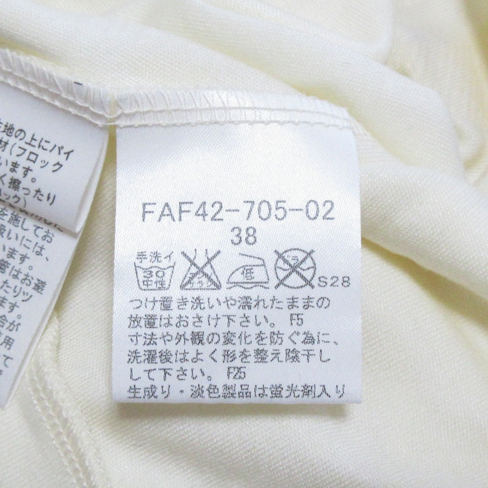 バーバリーブルーレーベル ロゴプリント長袖カットソー