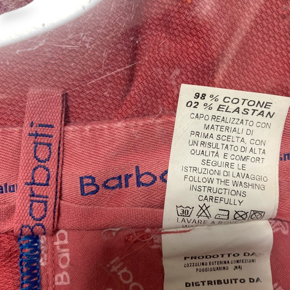 Barbati ALAN ストレッチコットン スリムテーパードパンツ