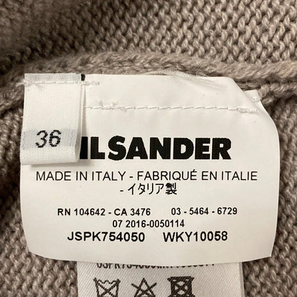 ジルサンダー Vネックニットセーター