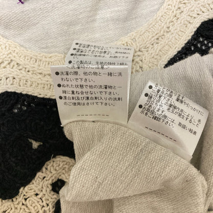 ヴィヴィアンタム クロシェデザインスウェットシャツ