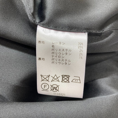 alice + olivia チェック柄ウールテーラードジャケット