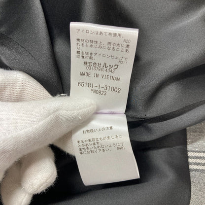 alice + olivia チェック柄ウールテーラードジャケット
