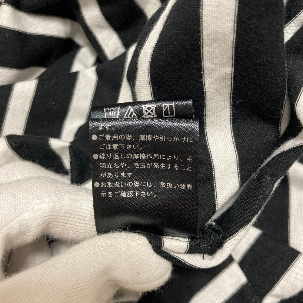 ルフィルストライプコットンサイドスリットカットソー