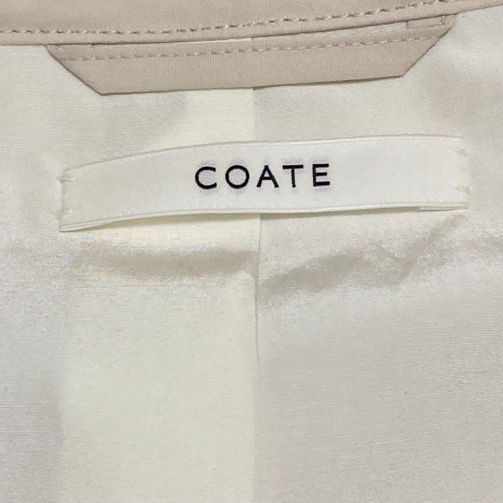 COATE レイヤードジップジャケット