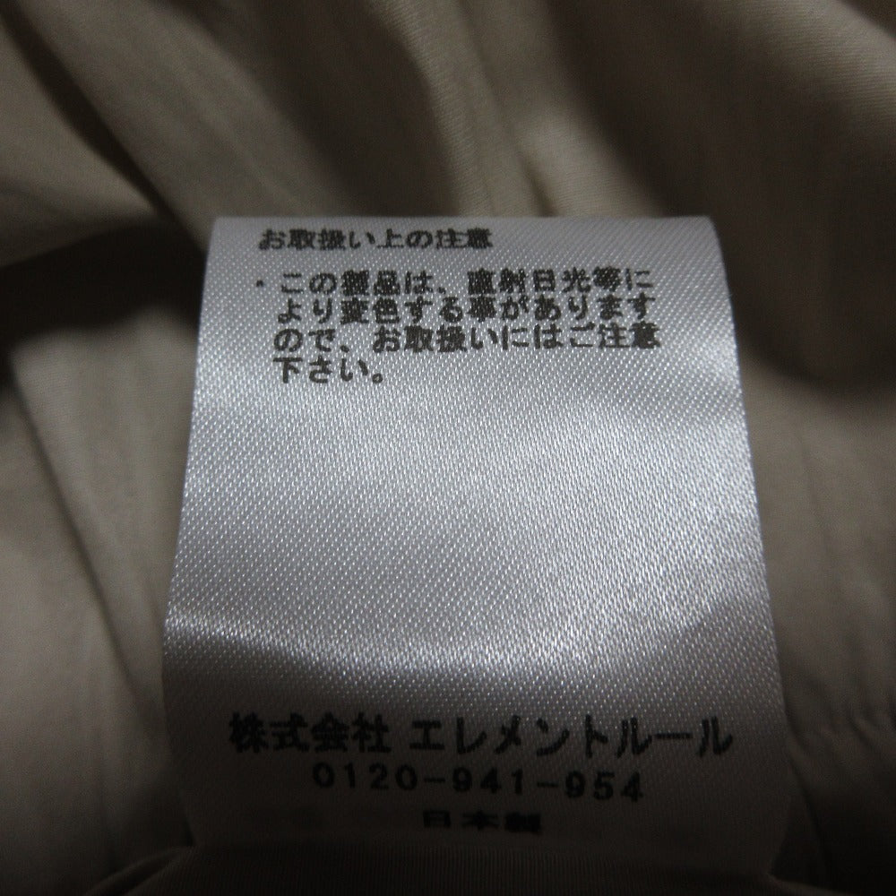 カオス モルトギャザー コットン ロングスカート