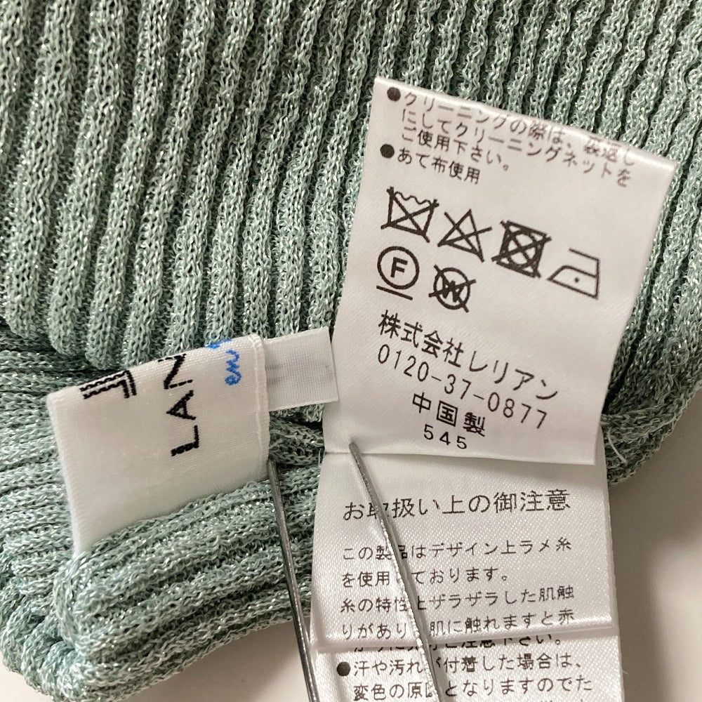 ランバンオンブルー リブニットカットソー