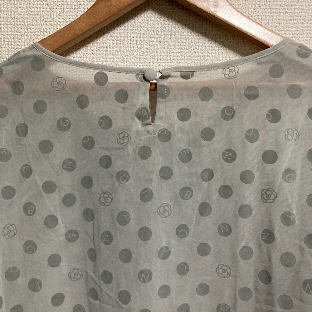 インゲボルグ シフォンドットブラウス