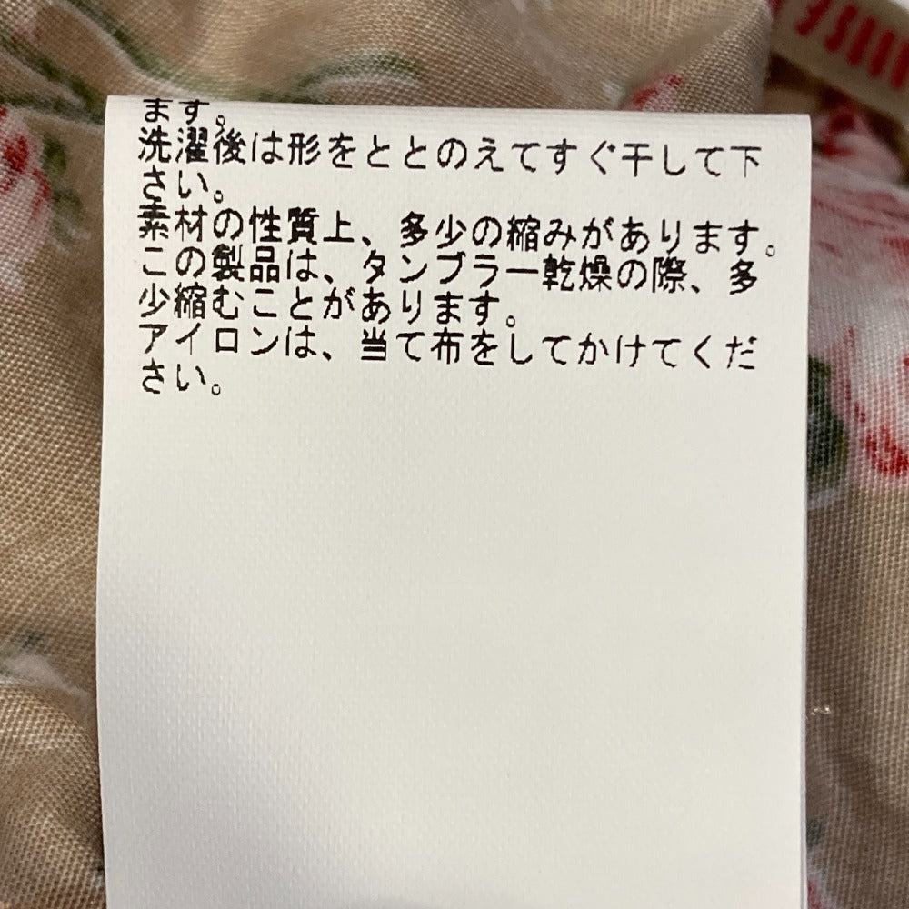 ピンクハウス オーナメントローズプリント スカート