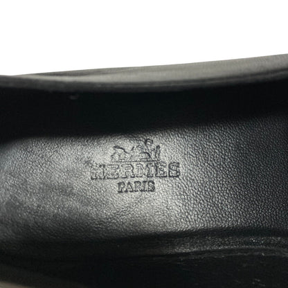エルメス モカシンオネスト39 レザーローファー