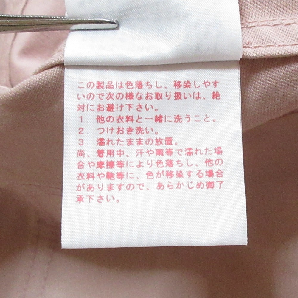 ピンクハウス チェックワッペンベストジャケット