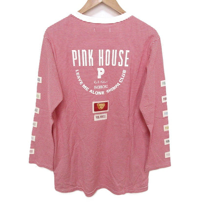 PINK HOUSE ボーダーロングスリーブTシャツ