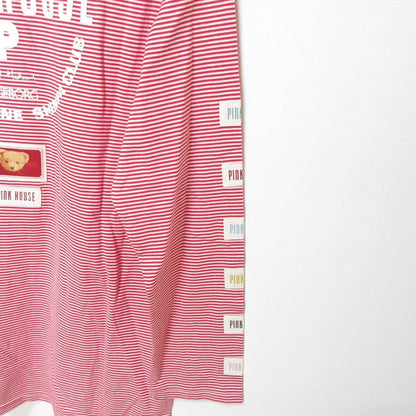 PINK HOUSE ボーダーロングスリーブTシャツ