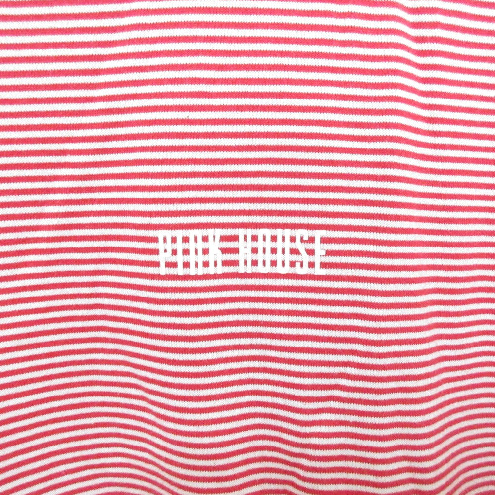 PINK HOUSE ボーダーロングスリーブTシャツ