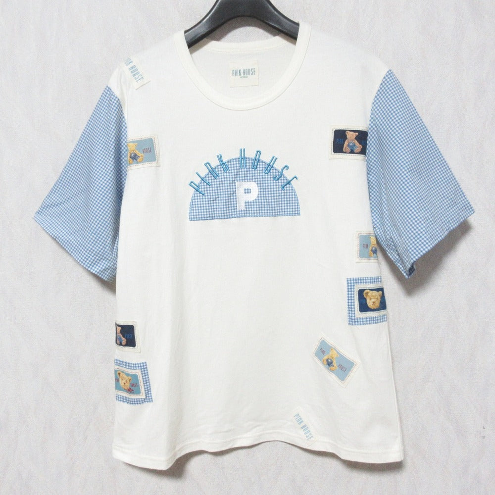 ピンクハウス WORLD パッチワークカットソー