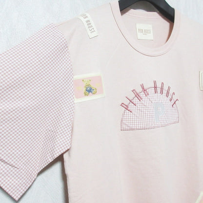 PINK HOUSE パッチワークカットソー