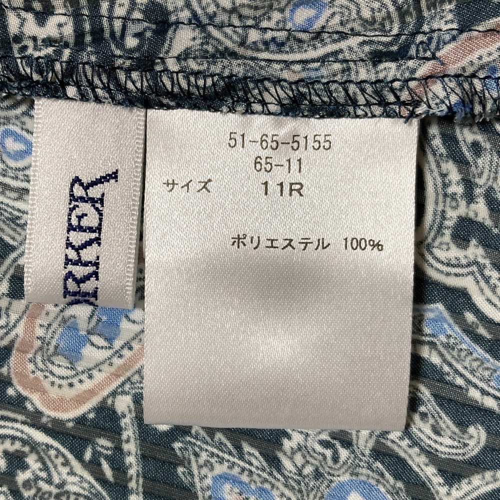 ニューヨーカー ペイズリープリントシルクブラウス