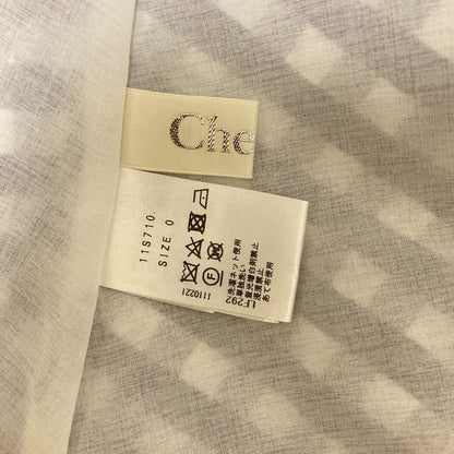 チェスティ オーガン刺繍チェックスカート