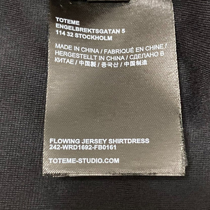 トーテム FLOWING JERSEY シャツドレス