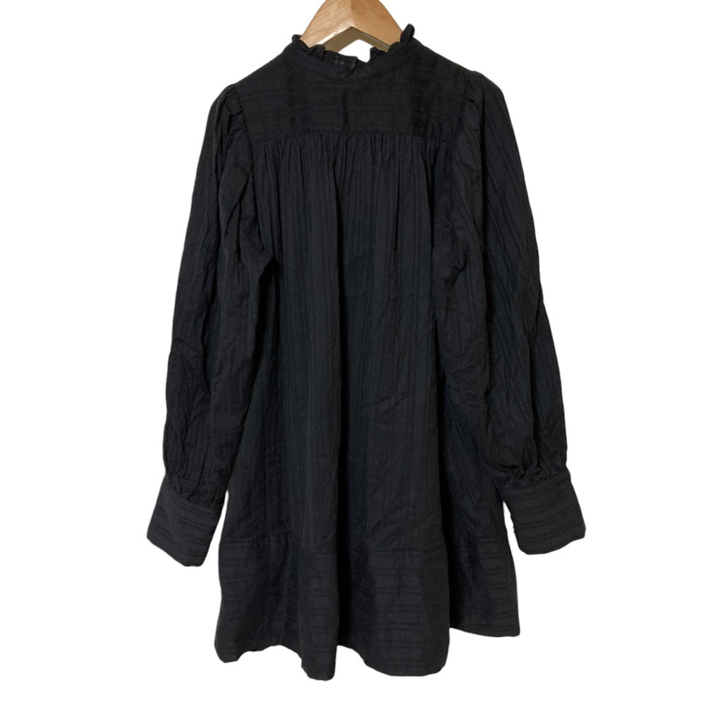 MOUSSY COTTON MINI ギャザードレスブラウス