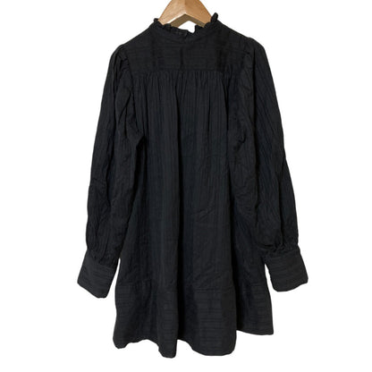 MOUSSY COTTON MINI ギャザードレスブラウス