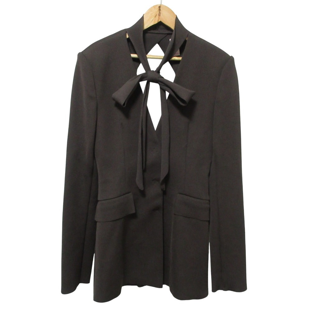 フェティコ EMI FUNAYAMA KNITTED TAILORED JACKET ニットテーラードジャケット