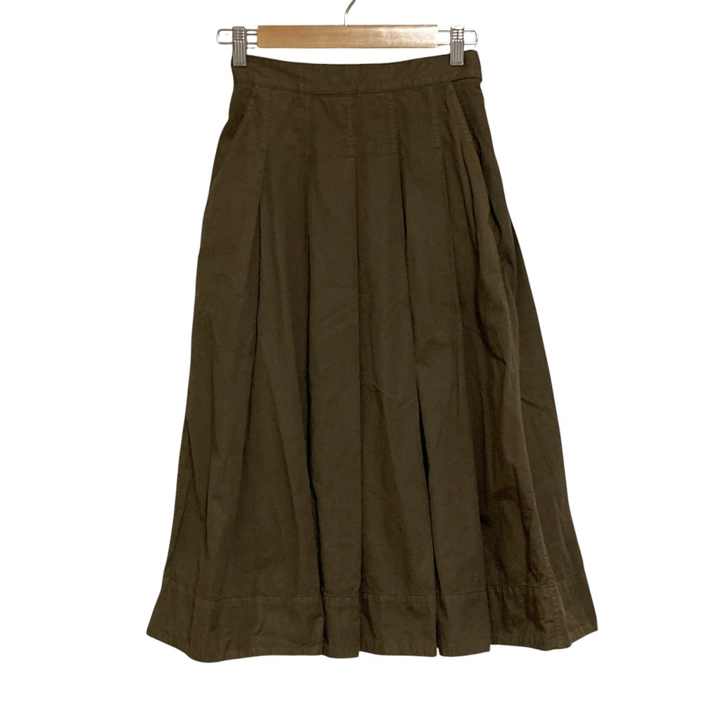 マーガレットハウエル SUPERFINE COTTON TWILL ロングスカート