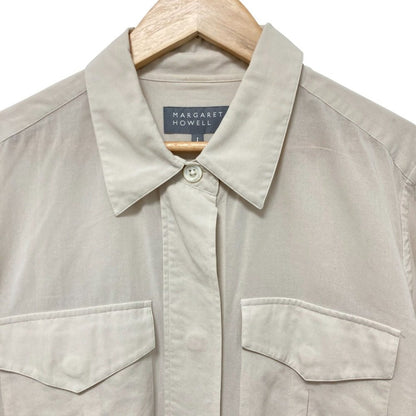 マーガレットハウエル COTTON VOILE シャツ