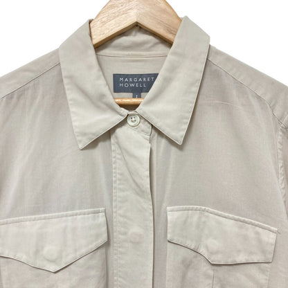 マーガレットハウエル COTTON VOILE シャツ