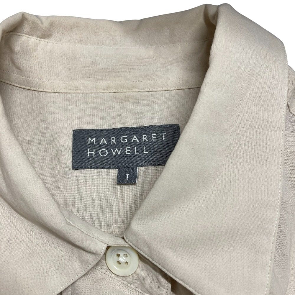 マーガレットハウエル COTTON VOILE シャツ