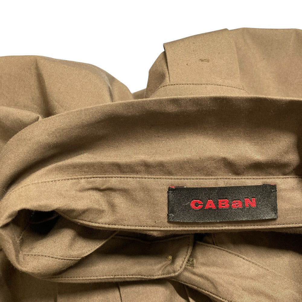 CABaN コットンシルクシャツ