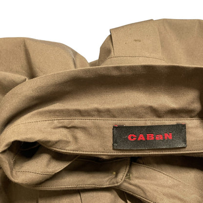 CABaN コットンシルクシャツ