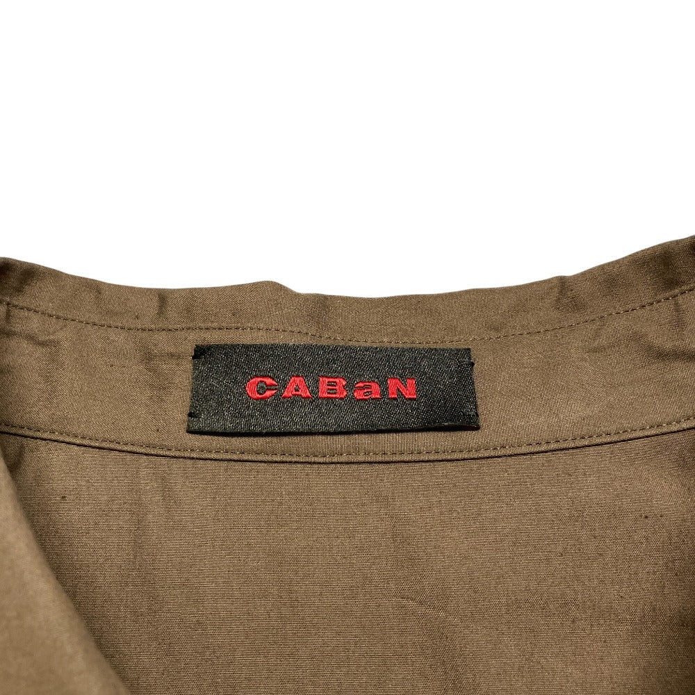 CABaN コットンシルクシャツ