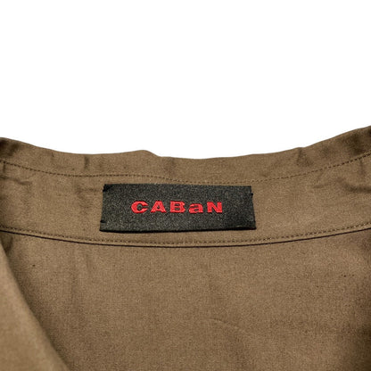 CABaN コットンシルクシャツ