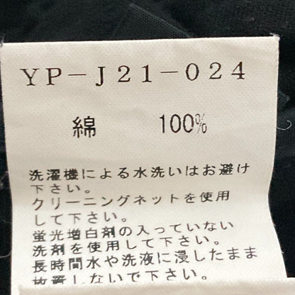 ヨウジヤマモト コットンガーゼシングルジャケット