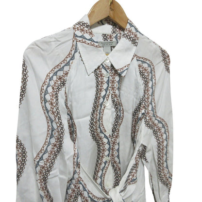 オールセインツ CLANETTA LETICIA DRESS ロングシャツワンピース