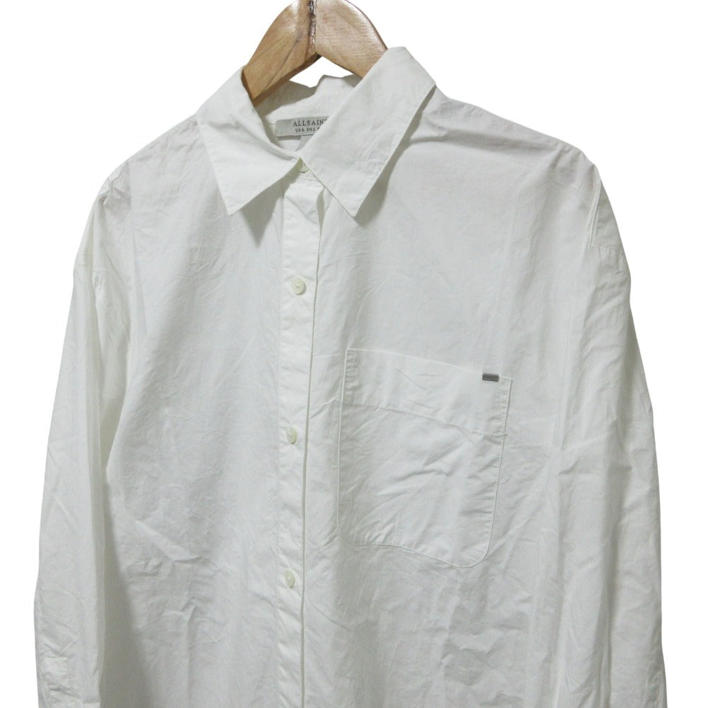 オールセインツ LAURIE SHIRT コットンシャツ