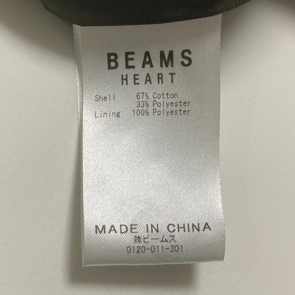 BEAMS HEARTノーカラーコート