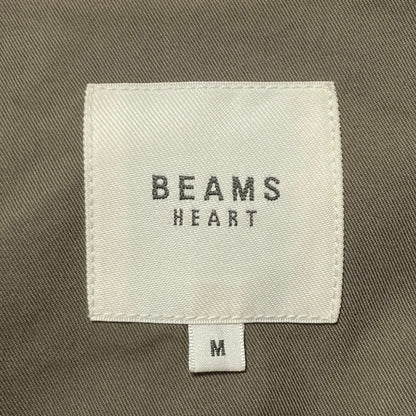 BEAMS HEARTノーカラーコート